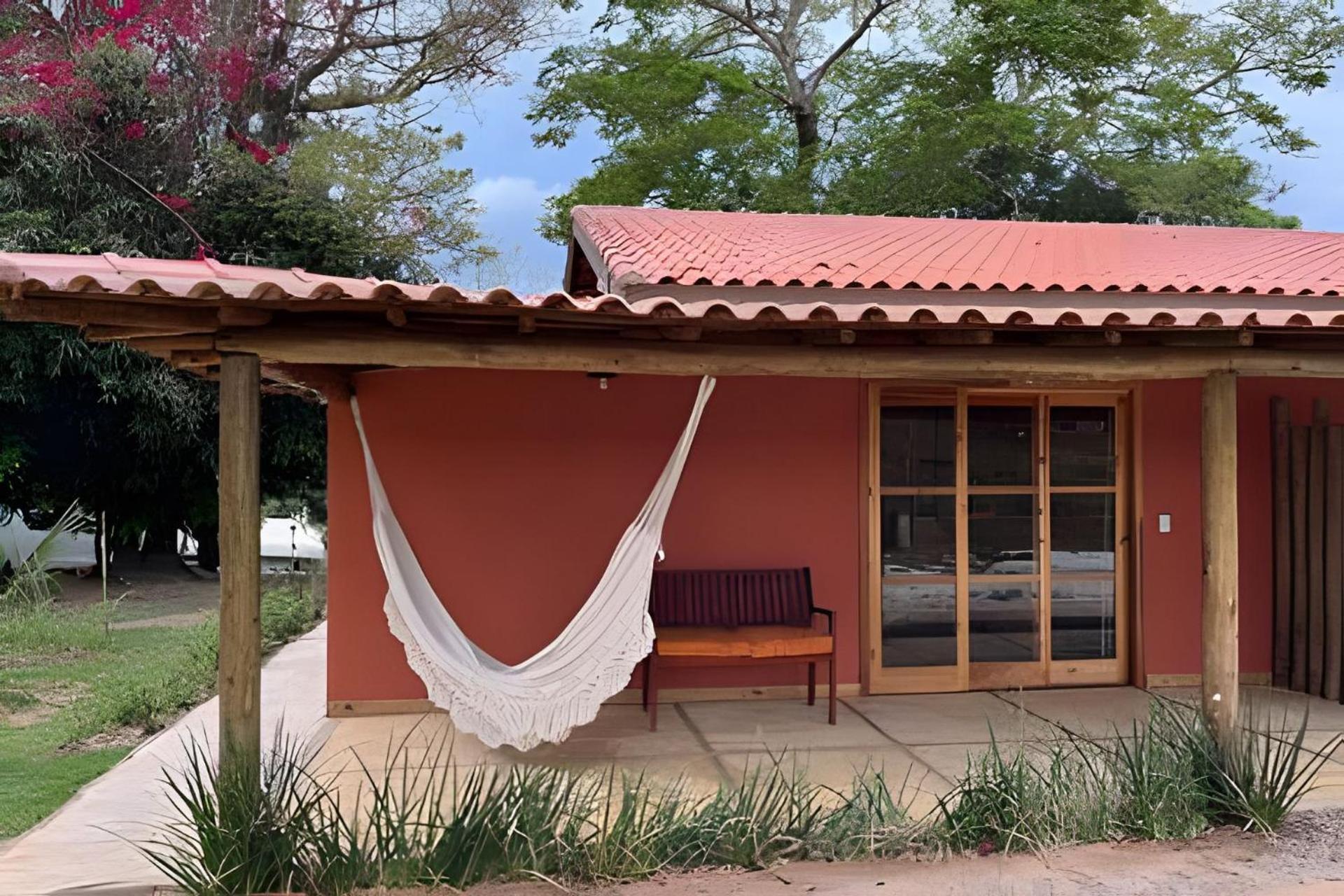 Penzion Sitio Santo Antonio - Chale 1 Com Ofuro Atibaia Exteriér fotografie